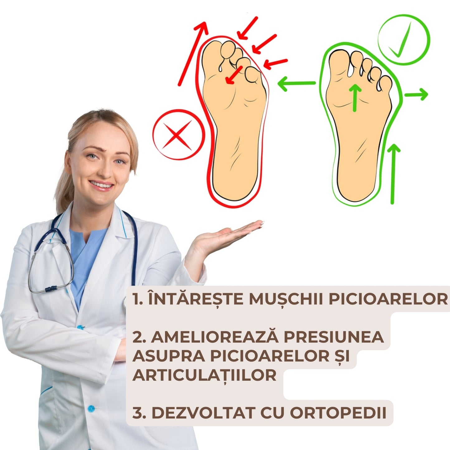 Emma - Pantof confortabil antiderapant