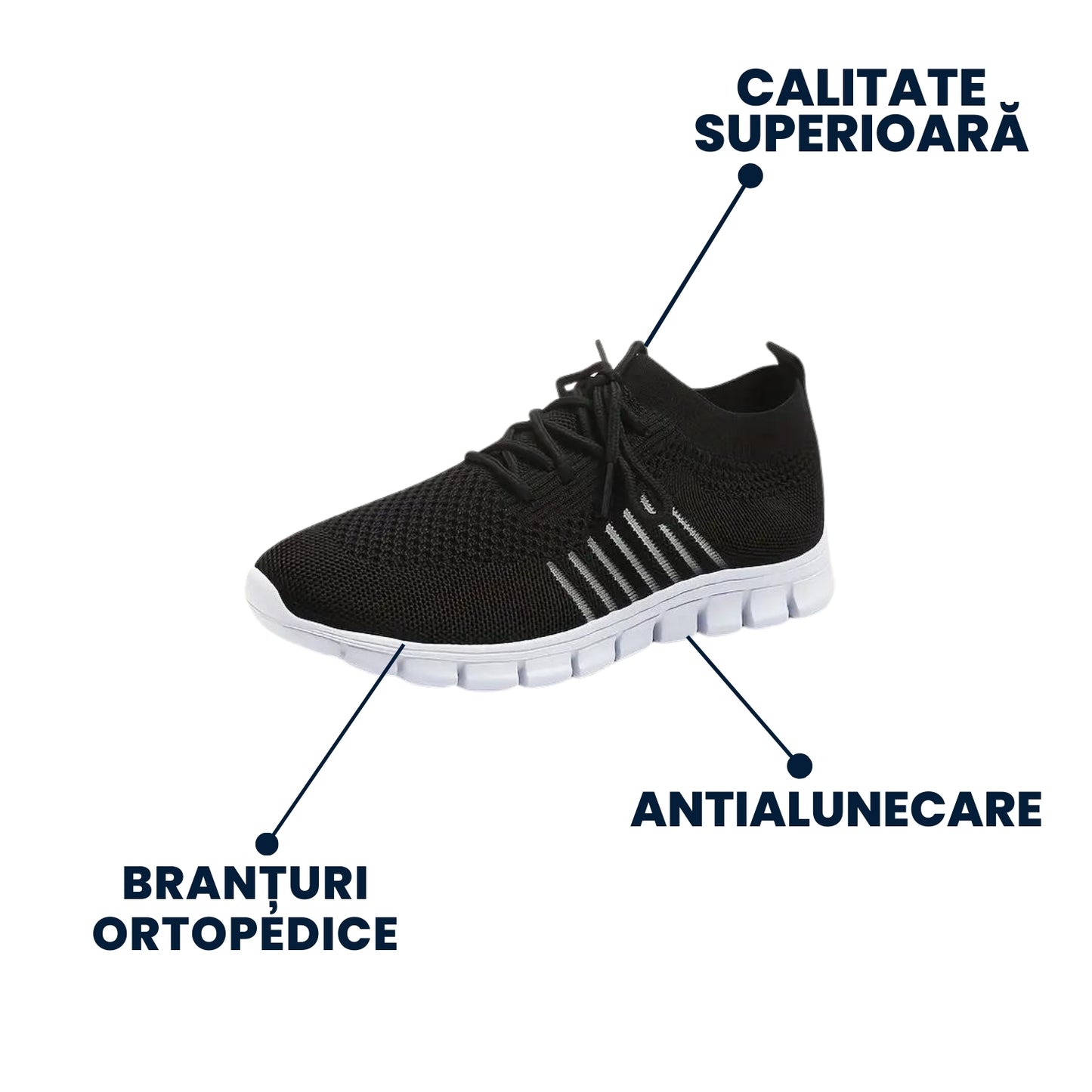 Emma - Pantof confortabil antiderapant