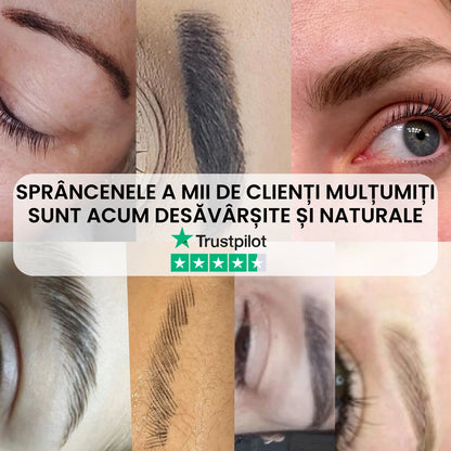 NaturaBrow (1+1 Liber) - Stilou natural pentru sprâncene