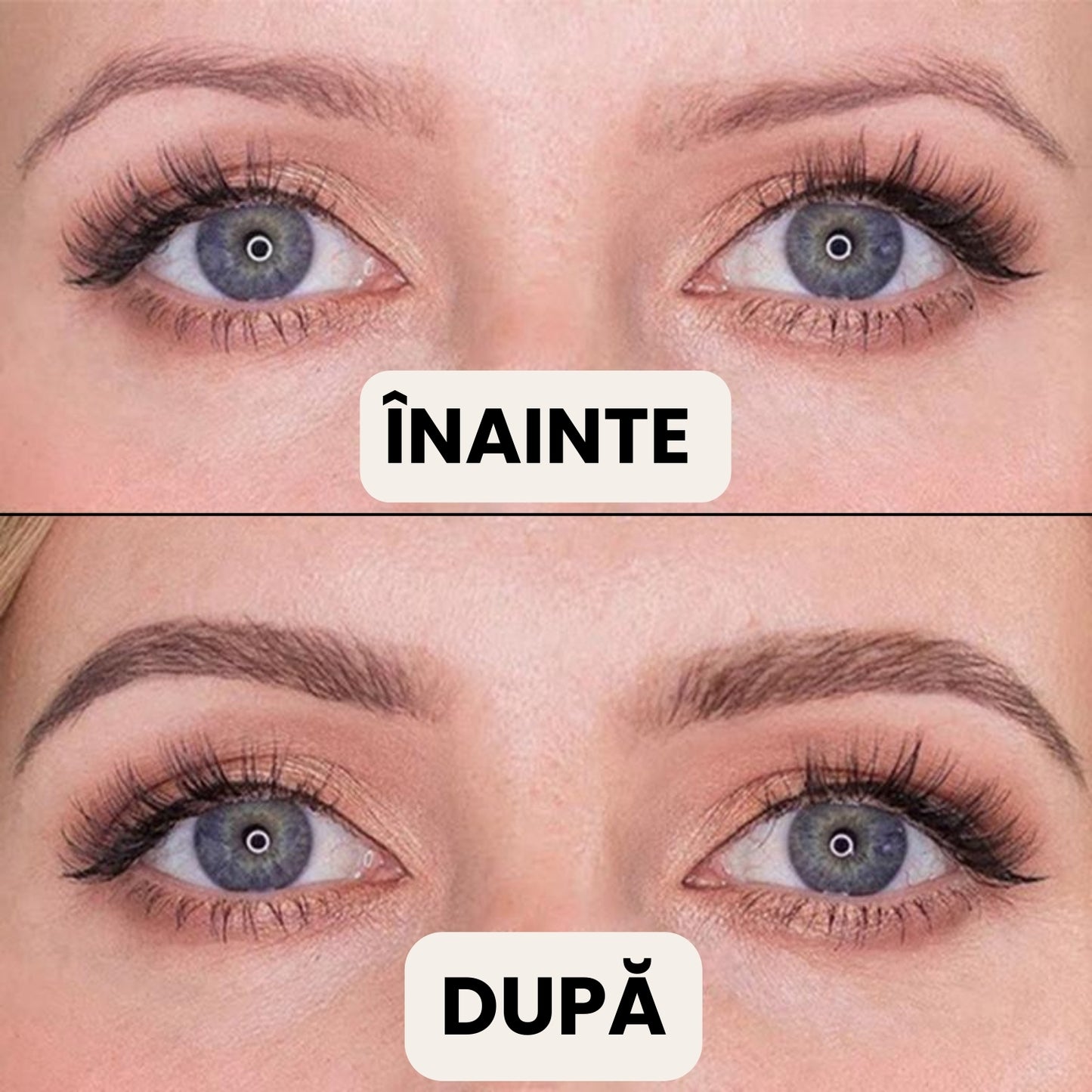 NaturaBrow (1+1 Liber) - Stilou natural pentru sprâncene