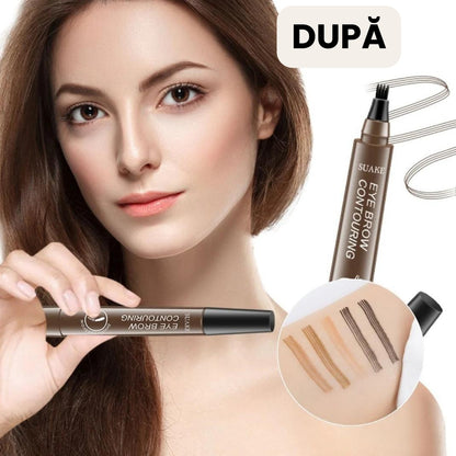 NaturaBrow (1+1 Liber) - Stilou natural pentru sprâncene