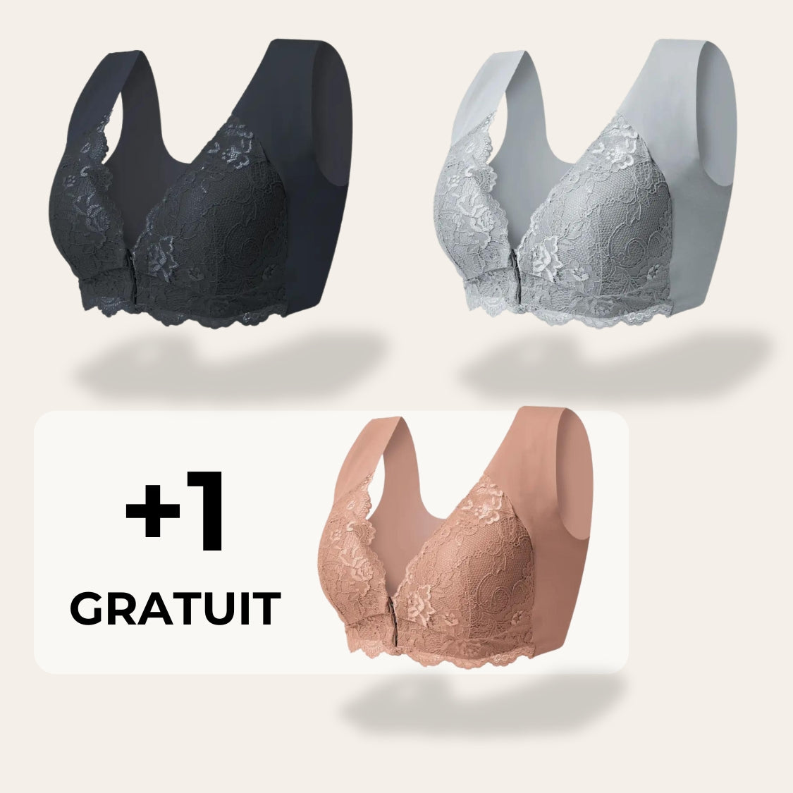 (2+1 GRATUIT) Sutien push-up confortabil